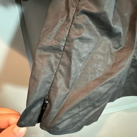 Frame black tie top with puff sleeves size M - Picture 6 of 9